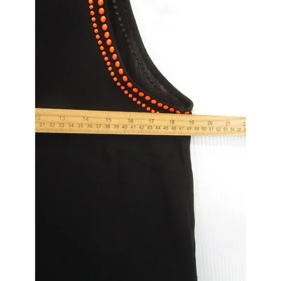 Sandro Top 3 Paris Blouse Studded Button Up Collared Career Large - Picture 5 of 11